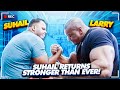 EX-SPECIAL FORCES CAMEROONIAN TRIES ARM WRESTLING! + SUHAIL IS BACK AND STRONGER THAN EVER!