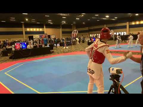 Adrian VICENTE YUNTA (ESP) VS SEO Jehoon (USA) - M-58 R32. 2023 US Open Championships