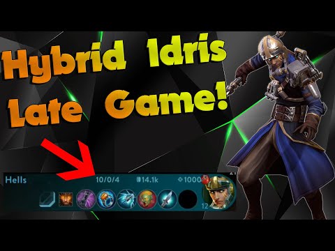 Hybrid Idris CRAZY Late Game!// Vainglory 5v5