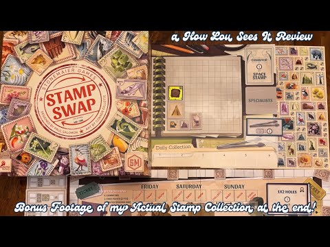 Stamp Swap Review and Bonus Footage of my Stamp Collection!