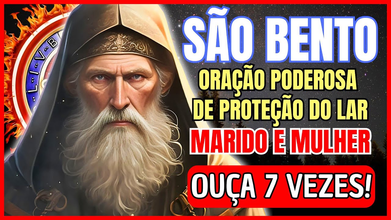 A Oração Mais Forte de São Bento para Blindar Sua Casa e Família!