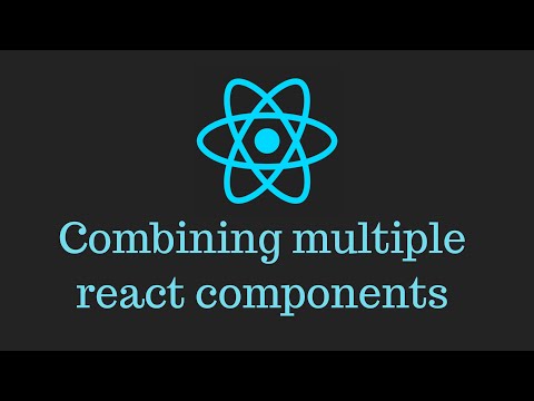 React Js Crash Course Tutorial 13 Combining Multiple React Components