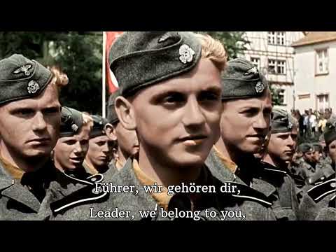 Vorwärts! Vorwärts! Schmettern die hellen Fanfaren [German + English Lyrics]