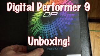 Video thumbnail for Digital Performer 9 Unboxing! Awesome! by Steve Steele