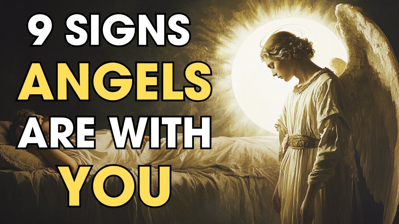 9 Signs ANGELS Are With YOU – Biblical Clues You Can't Ignore | Biblical Wisdom