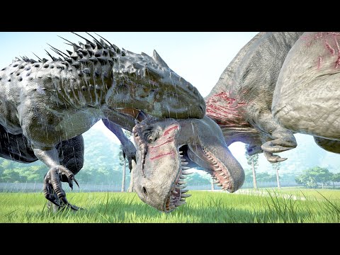T-REX vs I-REX,ACROCANTHOSAURUS,ALBERTOSAURUS,CERATOSAURUS,SPINOSAURUS,TRICERATOPS