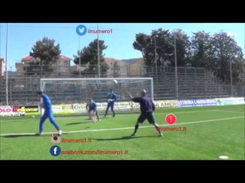 Mario Capece, allenamento portieri (Goalkeeper training)
