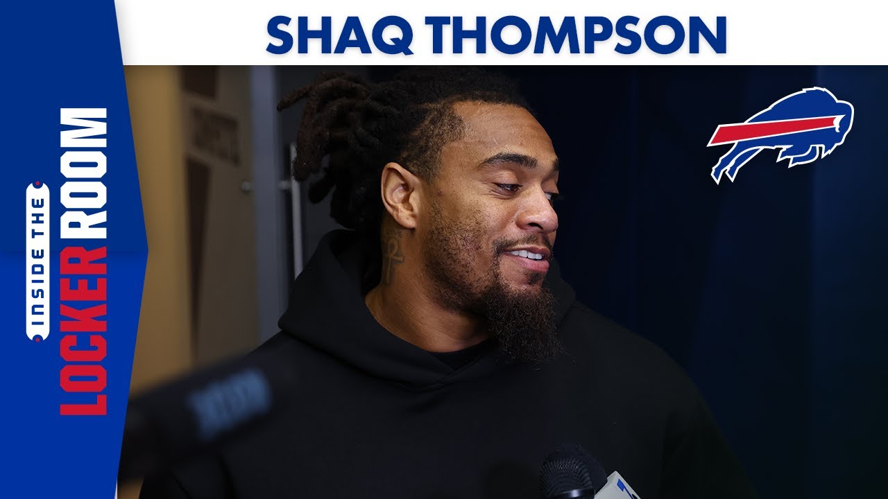 Shaq Thompson Reflects On Playoff Loss And Talks Next Steps | Buffalo Bills