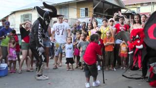 preview picture of video 'Carnival Bocas del toro, Panama 2012'