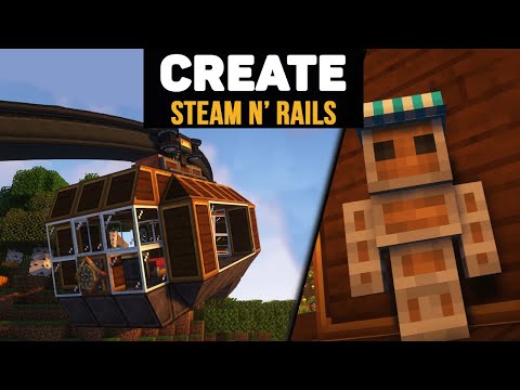 EPIC Minecraft Creation Tutorial: Rail & Steam Mastery!