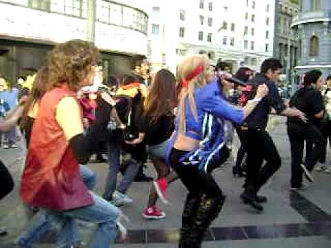 Flashmob lady gaga valparaiso chile (voz sol gaga) parte 4 ultima