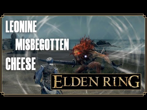 Leonine Misbegotten Boss *EASY MODE* | Elden Ring DEX BUILD -No Commentary