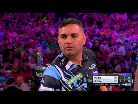 RYAN MEIKLE VS JESUS SALATE HIGHLIGHTS 2026 WORLD DARTS CHAMPIONSHIP