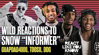 Wild Reactions To Snow &quot;Informer&quot; — Guapdad4000, Toosii, DDG, Almighty Suspect, Dax