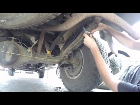 Hellwig 991 leaf spring install 2000 Toyota Tundra