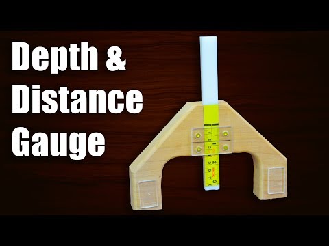 Make a Versatile Depth Gauge Jig | Distance Gauge Jig Video