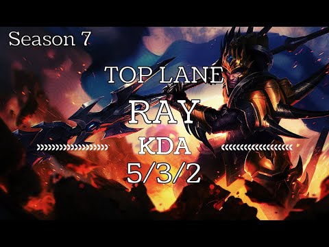 Ray - Jarvan IV vs Akali - NA - Gameplay Highlight S7