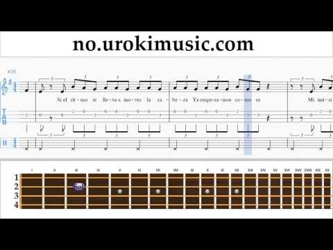 Lær å Spille Ukulele J. Balvin, Willy William - Mi Gente Melodi Trening Del#2 um-i935