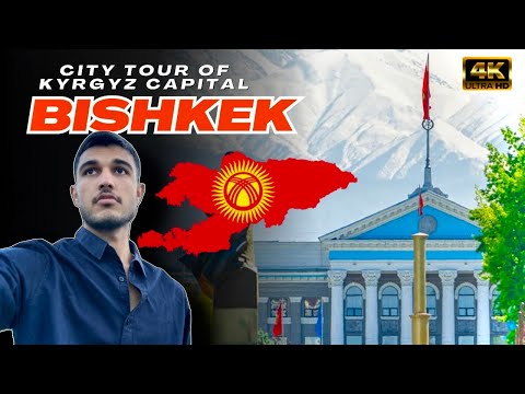 QUIRGUIZSTÃO: Caminhando pela capital BISHKEK! 🇰🇬| KYRGYZSTAN TRAVEL 2023