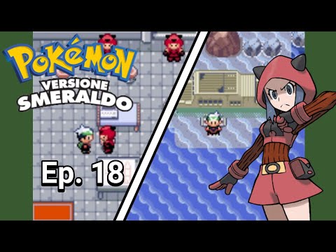 Sconfiggo il Team Magma con Rocco ed entro nella Vecchia Nave. Pokémon Smeraldo. Episodio 18