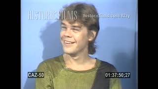 1982 David Johansen FULL INTERVIEW part 1