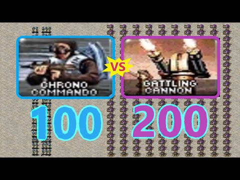 Chrono Commando vs Gattling Cannon - Same Cost - Red Alert 2