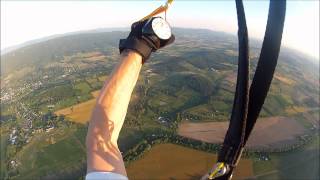 preview picture of video 'Blue Ridge Mountains Skydive'