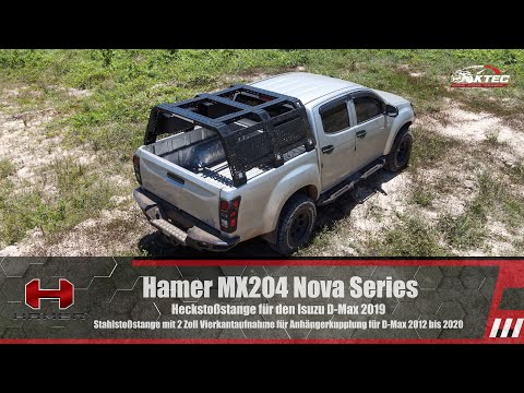 Hamer MX204 Nova Series Heckstoßstange Offroad Stoßstange am 2019 Isuzu D-Max