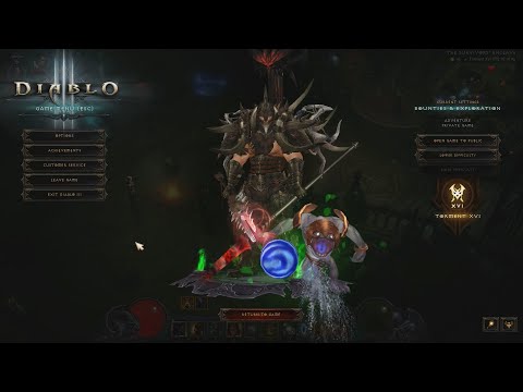 Diablo 3 Season 26 2 Minutes GR 105 Speedfarm Para 1120 New Raekor Boulder Barb!!!!!Solo Play Only