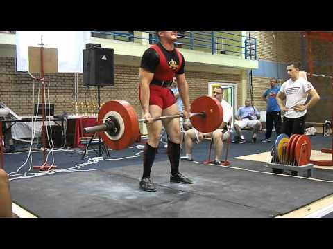 Zeljko Nemet Deadlift 240kg Backi Petrovac 05.07.2014 GPA