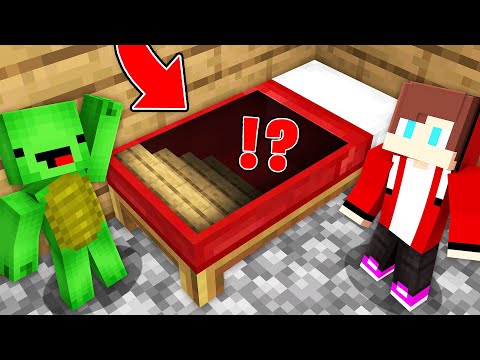 Discovering Secret Passage in Minecraft Bed