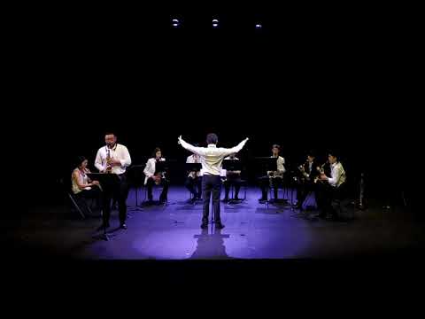 Roger Boutry - Divertimento for alto saxophone (Saxophone Ensemble) - Isaac Ko