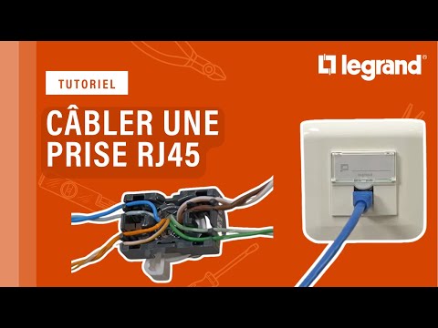 LEG76565-Prise RJ45 catégorie6 FTP Mosaic 2 modules – blanc