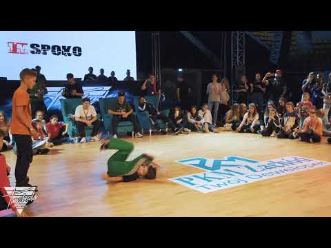 Ćwierćfinał Breaking 11+ - Dominik vs Kuba || Tancbuda Challenge 2019