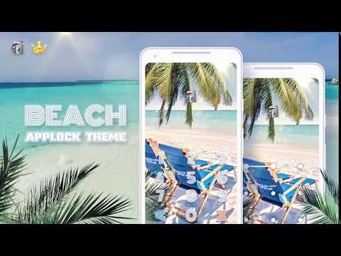 AppLock Live Theme Beach Video