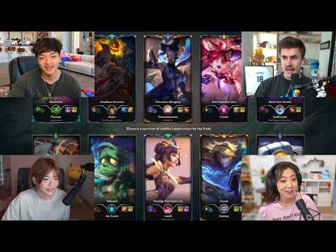 JasonTheWeen Plays League Of Legends With Ludwig, Fuslie, LilyPichu, kkatamina!