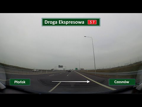 Droga Ekspresowa S7: Płońsk - Czosnów