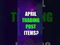 April 2026 Trading Post Rewards?  #worldofwarcraft  #midnight #WoW