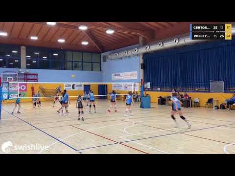 CAMPIONATO TERRITORIALE PRIMA DIVISIONE CERTOSA VOLLEY VS VOLLEY GAMBOLO