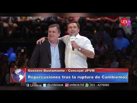 BUSTAMANTE, TRAS LA RUPTURA DE CAMBIEMOS