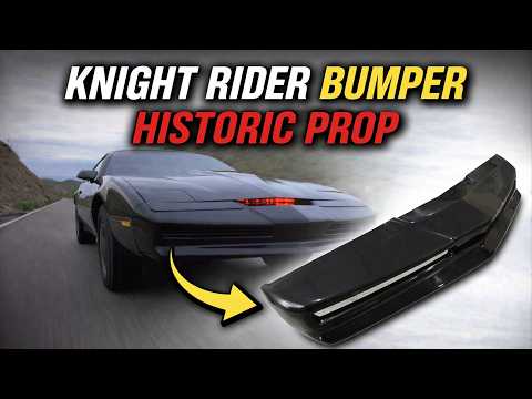 This Original KITT Bumper from Knight Rider Survived 40+ Years — And Its Story Is Amazing!