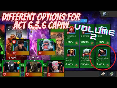 DIFFERENT OPTIONS FOR ACT 6.3.6 CAPIW VOLUME 2. Hit Monkey, Horseman Gambit, Stealthy, KM, GP