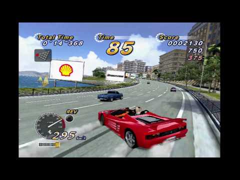 Outrun 2006 480p XOSVP + OSSC Real Hardware