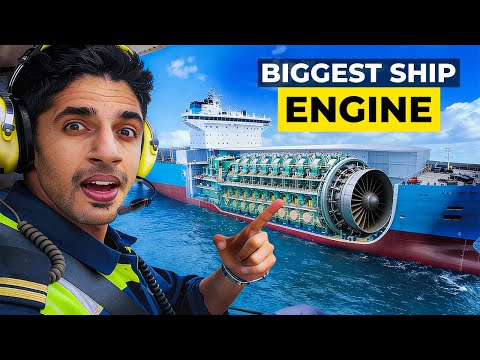 I Walked Through the World’s Biggest Ship Engine (It’s Unreal)