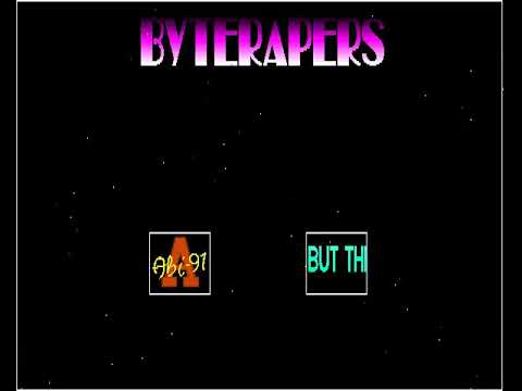 Byterapers   Two Windows HYPERSPIN AMIGA INTRO CRACKTRO DEMO COMMODORE NOT MINE VIDEOS