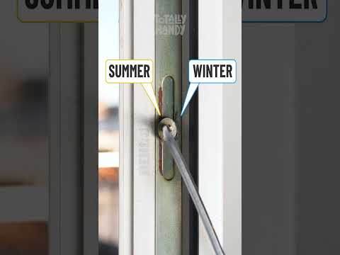 Window Insulation. Summer vs. Winter