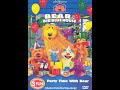 Previews From Bear In The Big Blue House Party Time With Bear 2000 DVD