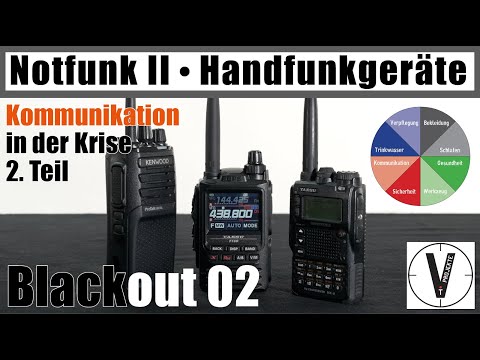 Emergency Radio II • Communication in a Crisis • Handheld Radios • AFU PMR CB • Blackout 02
