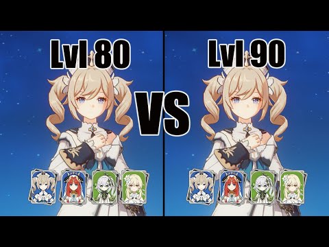 Barbara in Nilou Bloom Team - Genshin impact