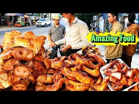 Amazing! Village BBQ Pork That Everyone Love! Pork BBQ is So Delicious - Yummy Street Food Tour